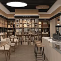 Book Art Showcased In Modern Bookstore Interior Design