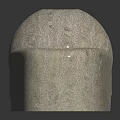Textured Natural Garden Decorative Piece With Irregular Shape And Hollow Sections For Small Plants
