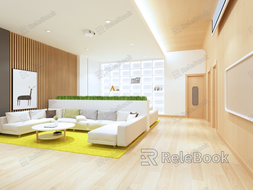 Modern Reception Room model