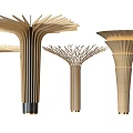 Modern Column Shaped Decorative Column 3d model