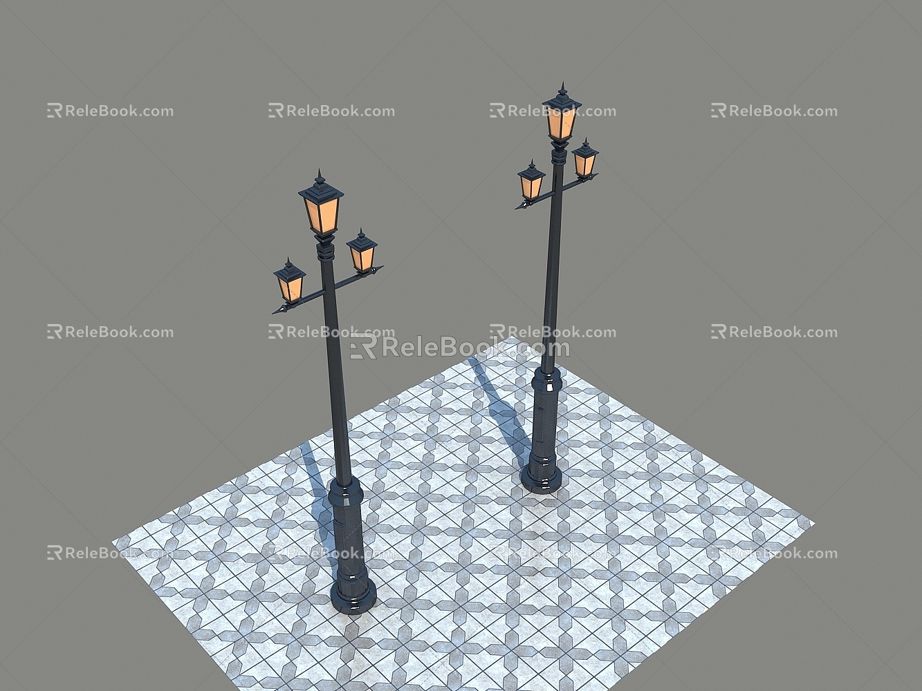 Jianou street lamp street lamp square lamp model