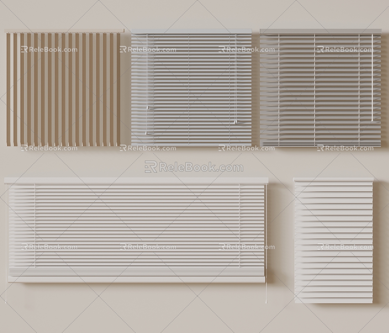 venetian blinds 3d model