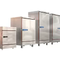 Durable Stainless Steel Commercial Kitchen Appliances With Various Sizes And Wheels