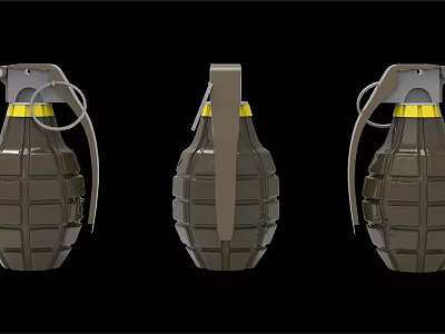 Modern Grenade 3d model