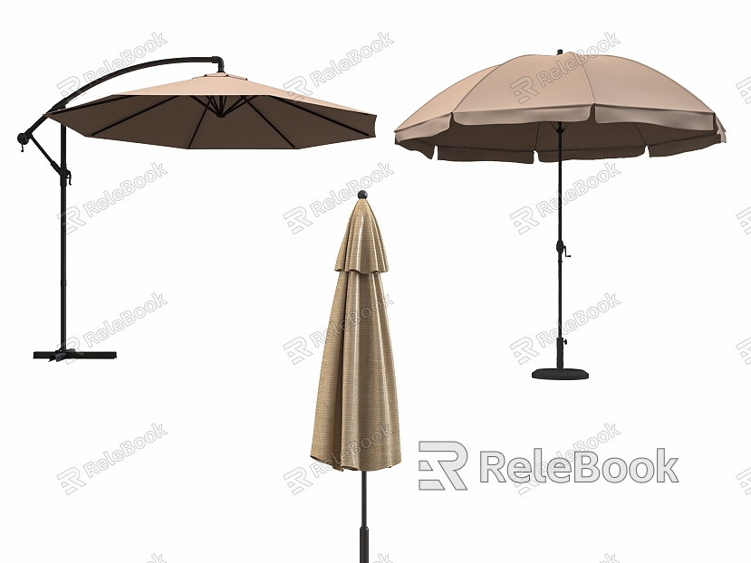 Sunshade Awning Folding Umbrella model