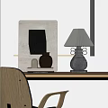 Quiet Table Lamp 3d model