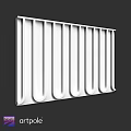 White U Shaped Groove Building Component Structural Panel For Modern Architecture