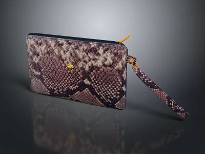 Wallet Handbag Satchel Handbag Collar Bag Leather Bag Cloth Bag Canvas Bag Realistic 3d model