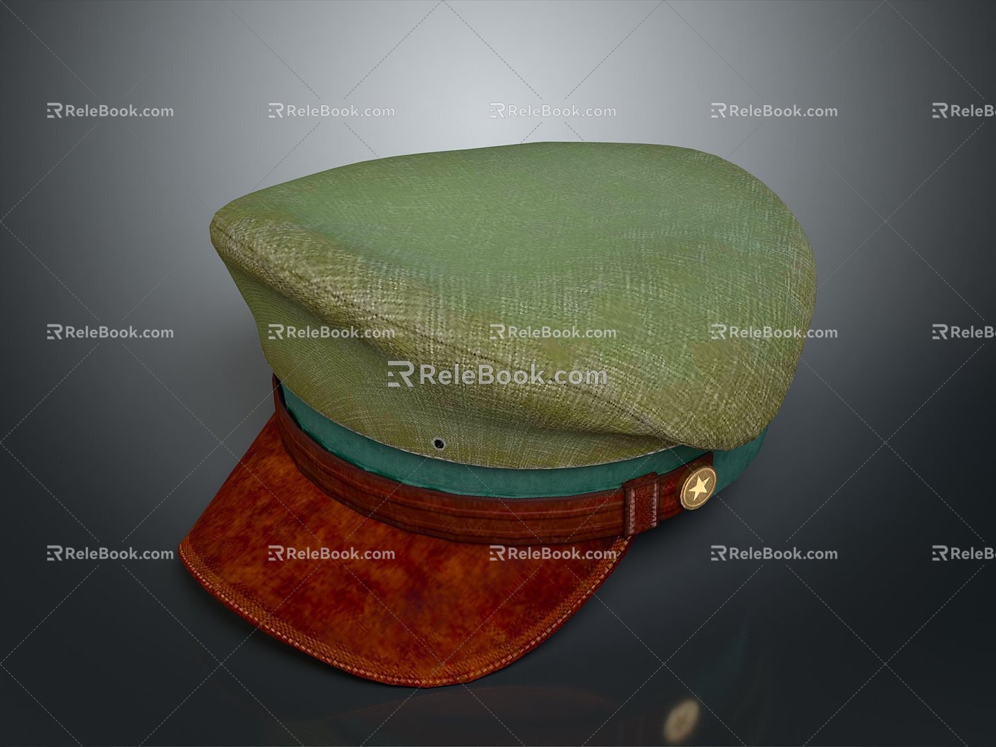 Army Hat Police Hat Officer Hat General Hat Hat Realistic 3d model