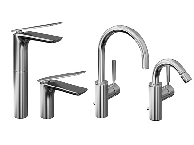 Faucet bathroom hardware model