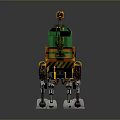 Robot Assistant Small Robot Butler Robot Butler Figure Game Figure 3d model