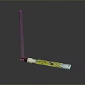 Computer Antenna Module With Silver Long Strip Yellow Circuit Board Design For Tech Devices