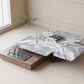 Coffee table combination coffee table 3d model