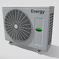 Air conditioning external machine external machine air conditioning external air conditioning compressor outdoor machine outdoor compressor low face number low model simple model game video level super realistic 3d model