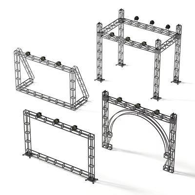 Rack scaffold stage rack 3d model Rack scaffold stage rack 3d model