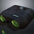 Stunning Natural Landscape Viewed Through ALPEN Black Binoculars With Green Lenses