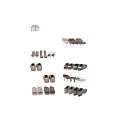 Fashionable Shoes Collection With Various Styles Heels Sneakers Sandals And Slides
