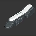 Sleek Modern Train Design With Aerodynamic Shape And Glossy White Black Exterior
