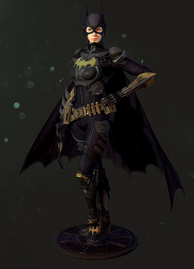 Modern Game Character Woman 3d model Modern Game Character Woman 3d model