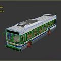 Modern Bus City Bus Big Bus CMB 3d model