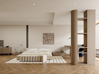 Modern Style Master Bedroom model