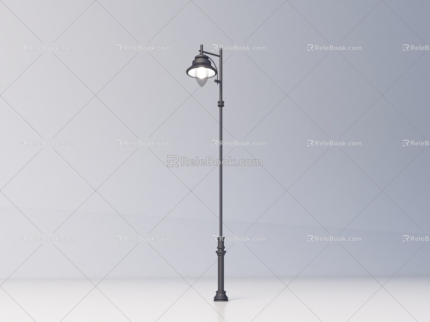 Outdoor lamp material 3d model