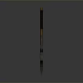 Medieval Battle Axe With Intricate Metal Head And Wooden Handle Design