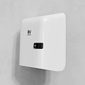 VONVEE White Home Air Purifier With Control Panel And Air Outlet 3d model