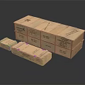 Sturdy Wooden Crates For Storage With Stacked Design And Various Sizes