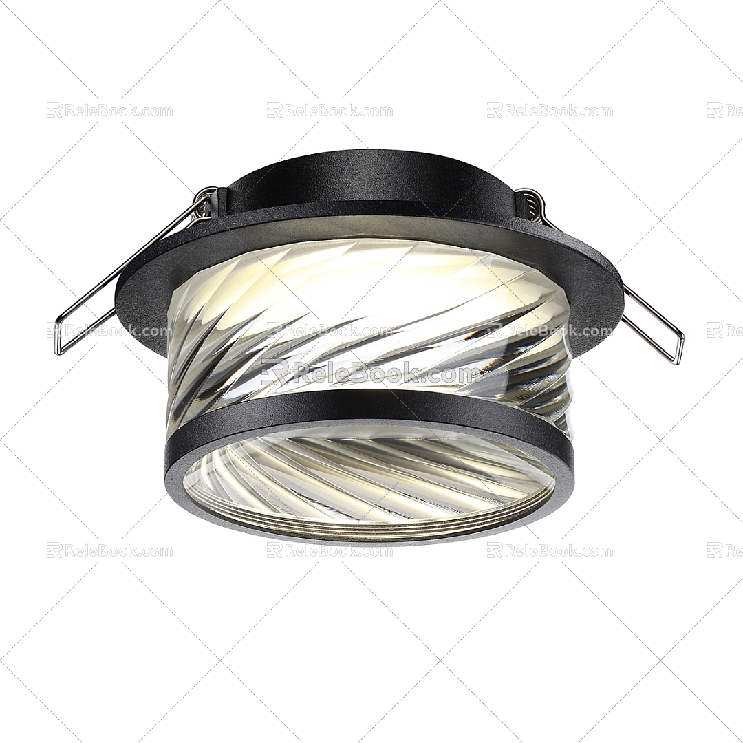 Simple Downlight Spotlight Spotlight Exhibition Downlight Exhibition Spotlight 3d model