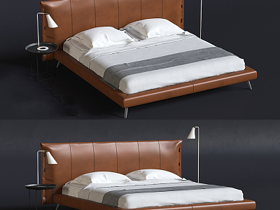 Double bed model