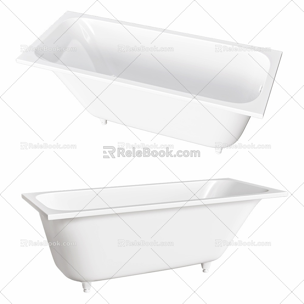 Modern Bathtub 3d model