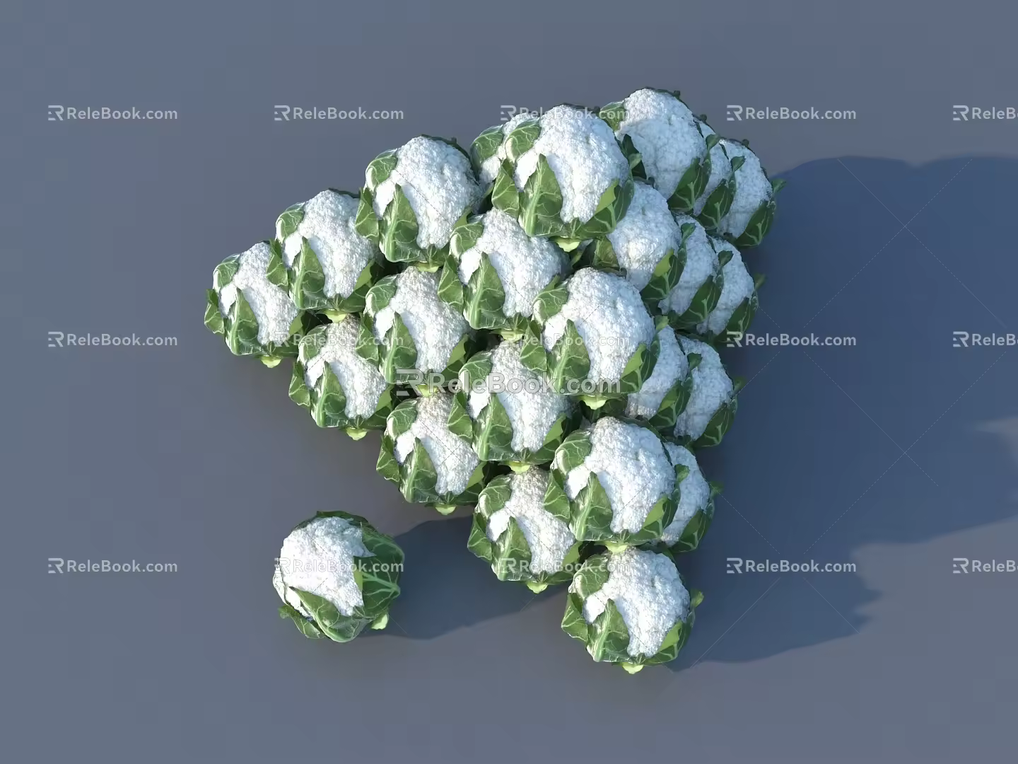 cauliflower 3D model 3d model