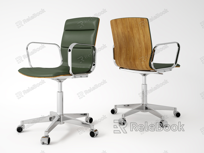 Modern office chair model