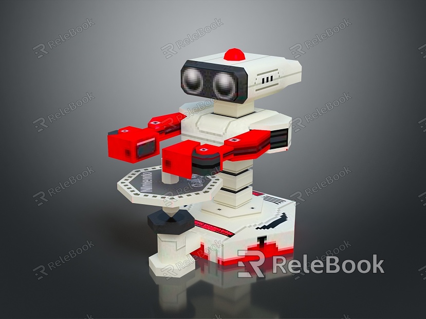 Industrial Robot Single Wheel Robot Double Wheel Robot Robot Robot Assistant Small Robot model