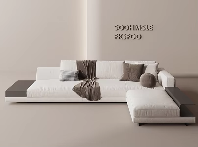 Modern Multiplayer Sofa 3d model