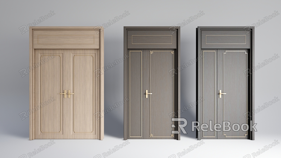 New Chinese style door door door door door door model