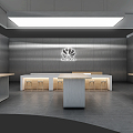 Mobile phone store 3d model