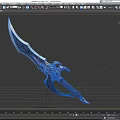 Big Sword Big Sword Hand-painted Big Sword Cartoon Big Sword Dragon Slayer Big Sword Magic Big Sword Magic Big Sword Magic Dragon Big Sword Low Face Number Low Model Simple Model Style 3d model