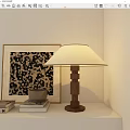 Modern Table Lamp Desktop Table Lamp Bedside Table Lamp 3d model