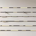 Modern Minimalist Downlight Spotlight Magnetic Suction Track Spotlight Extra-mounted Steering Spotlight Linear Lamp Internal Embedded Spotlight Grid Lamp 3d model