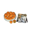 Desktop Accessories Ornaments Fruit Plate Orange Books 3d model