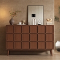 Middle Style Sideboard 3d model