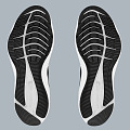 Modern sneaker Nike Zoom Running Shoes Nike Running Shoes Nike sneaker 3d model