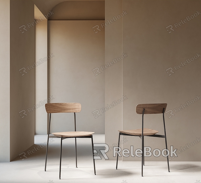 Single Chair Dining Chair Leisure Chair model