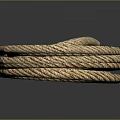 Coiled Natural Hemp Rope With Strong Durable Material For Household Decorative Use