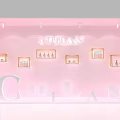 Modern window product display area 3d model