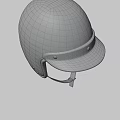Shiny Red Helmet Protective Headgear For Sports With Adjustable Strap Smooth Surface