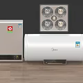 Midea Kitchen Appliances Including Water Heater Disinfection Cabinet And Ceiling Heater