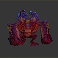 Monster Monster Monster Monster Monster Warrior Alien Monster Alien Monster 3d model